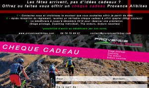 chèque cadeau provence allbikes